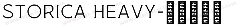 Storica Heavy字体转换